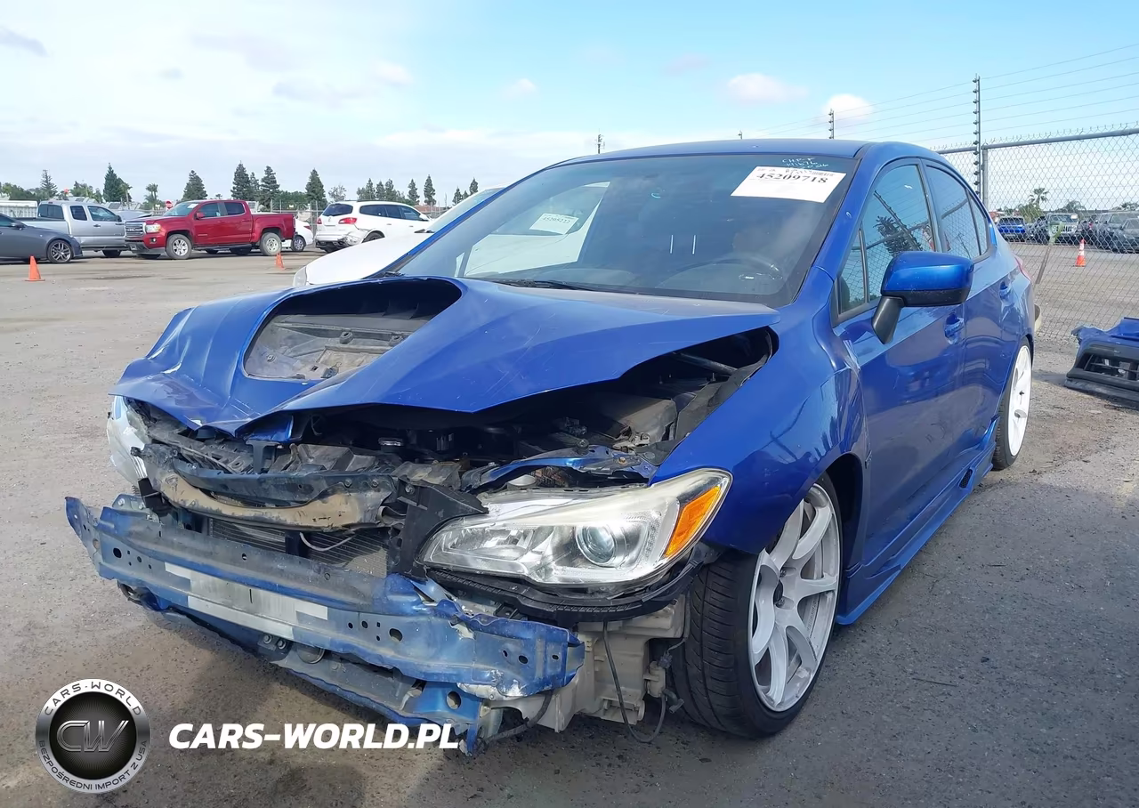 2016 Subaru Wrx VIN:JF1VA1B60G9824814 - 2