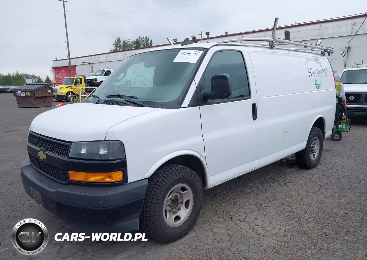 2018 Chevrolet Express 2500 Work Van VIN:1GCWGAFP3J1339248 - 2
