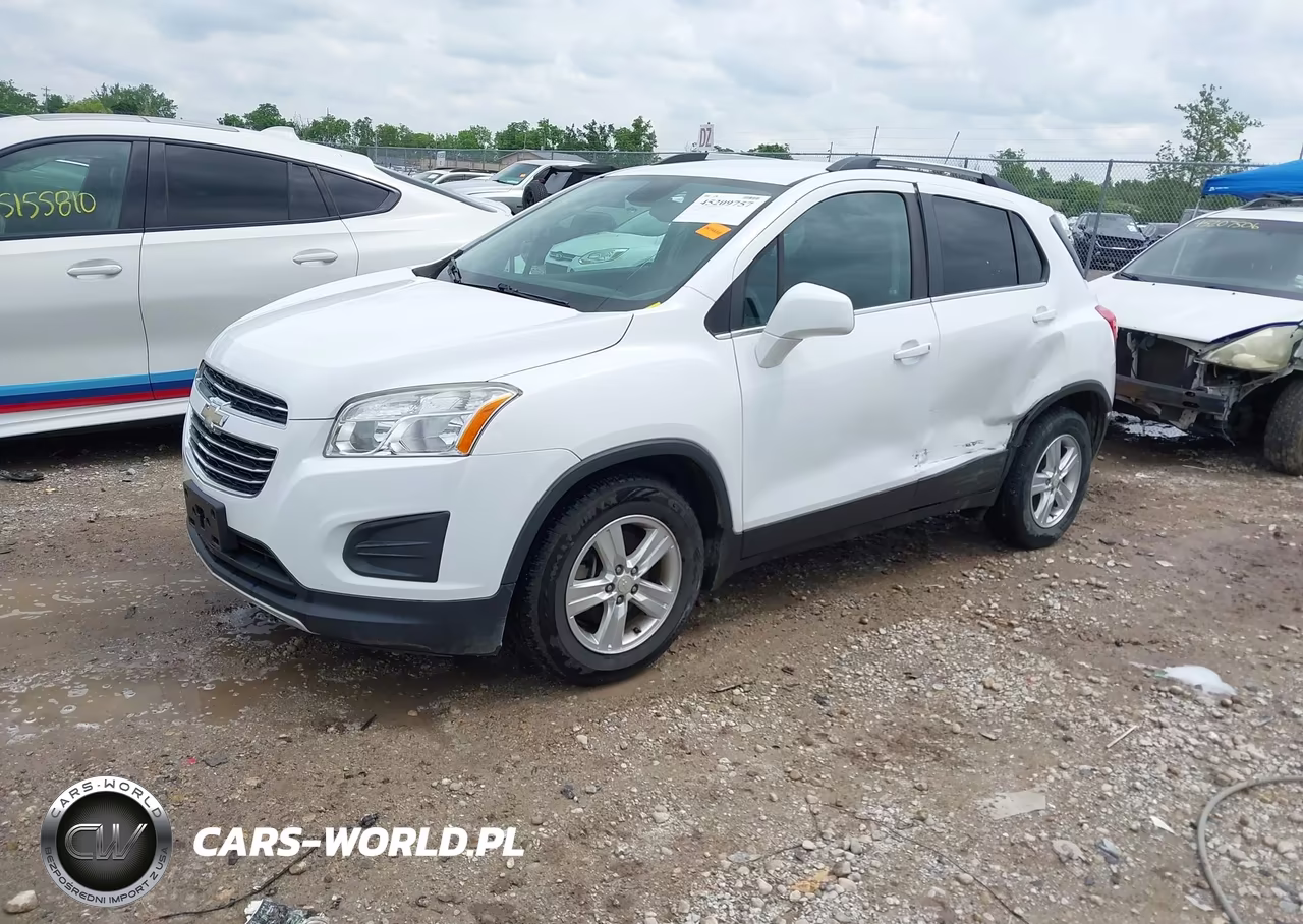 2016 Chevrolet Trax Lt VIN:3GNCJLSB1GL264066 - 2