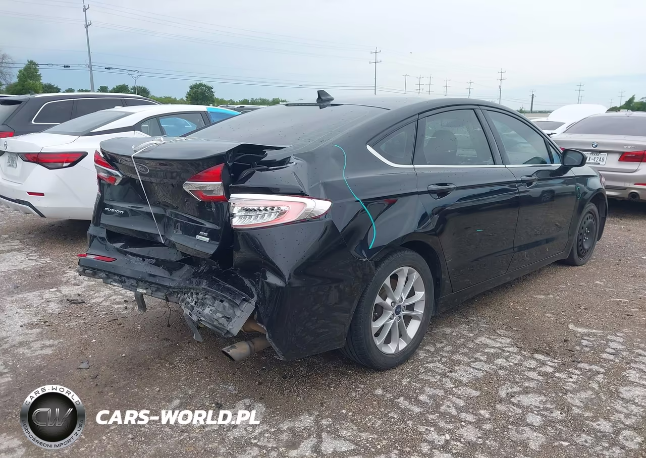 2020 Ford Fusion Se VIN:3FA6P0HD6LR226793 - 4