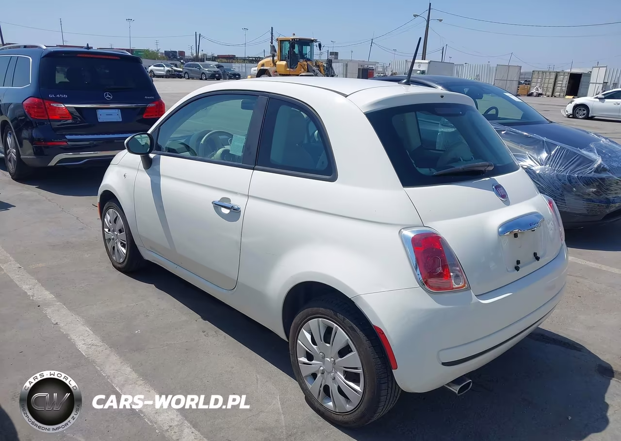 2012 Fiat 500 Pop VIN:3C3CFFAR6CT272124 - 3