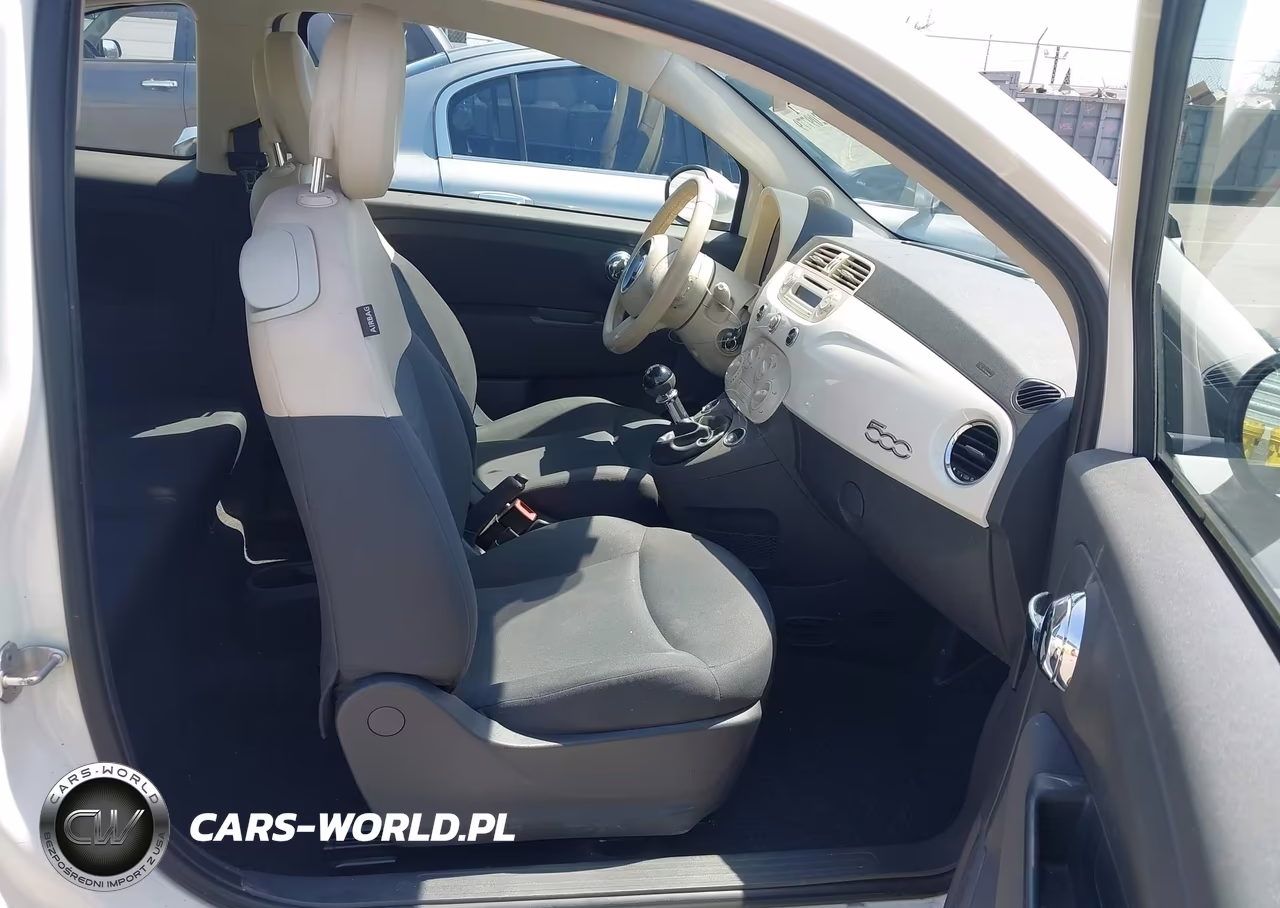 2012 Fiat 500 Pop VIN:3C3CFFAR6CT272124 - 5