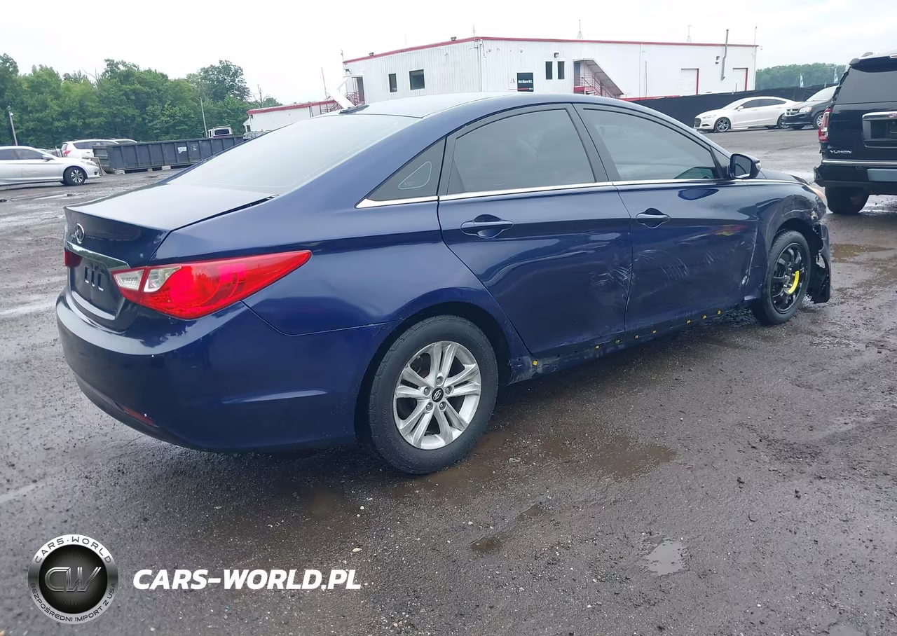 2014 HYUNDAI SONATA GLS VIN:5NPEB4AC2EH926345 - 4