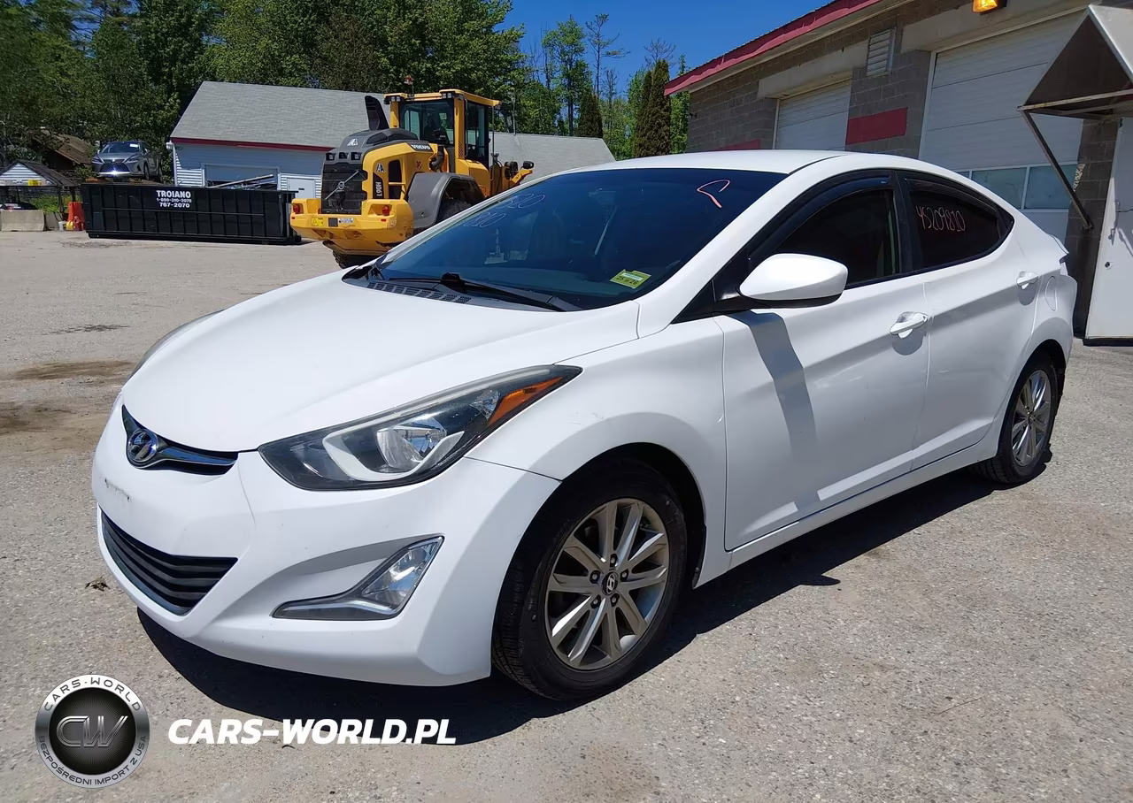 2016 Hyundai Elantra Se VIN:5NPDH4AE8GH653653 - 2