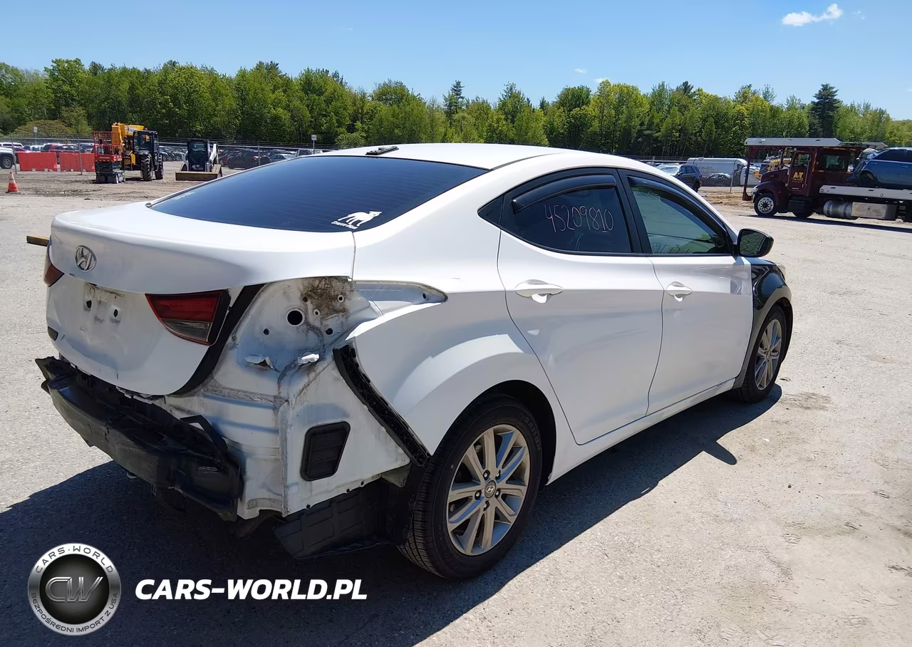 2016 Hyundai Elantra Se VIN:5NPDH4AE8GH653653 - 4