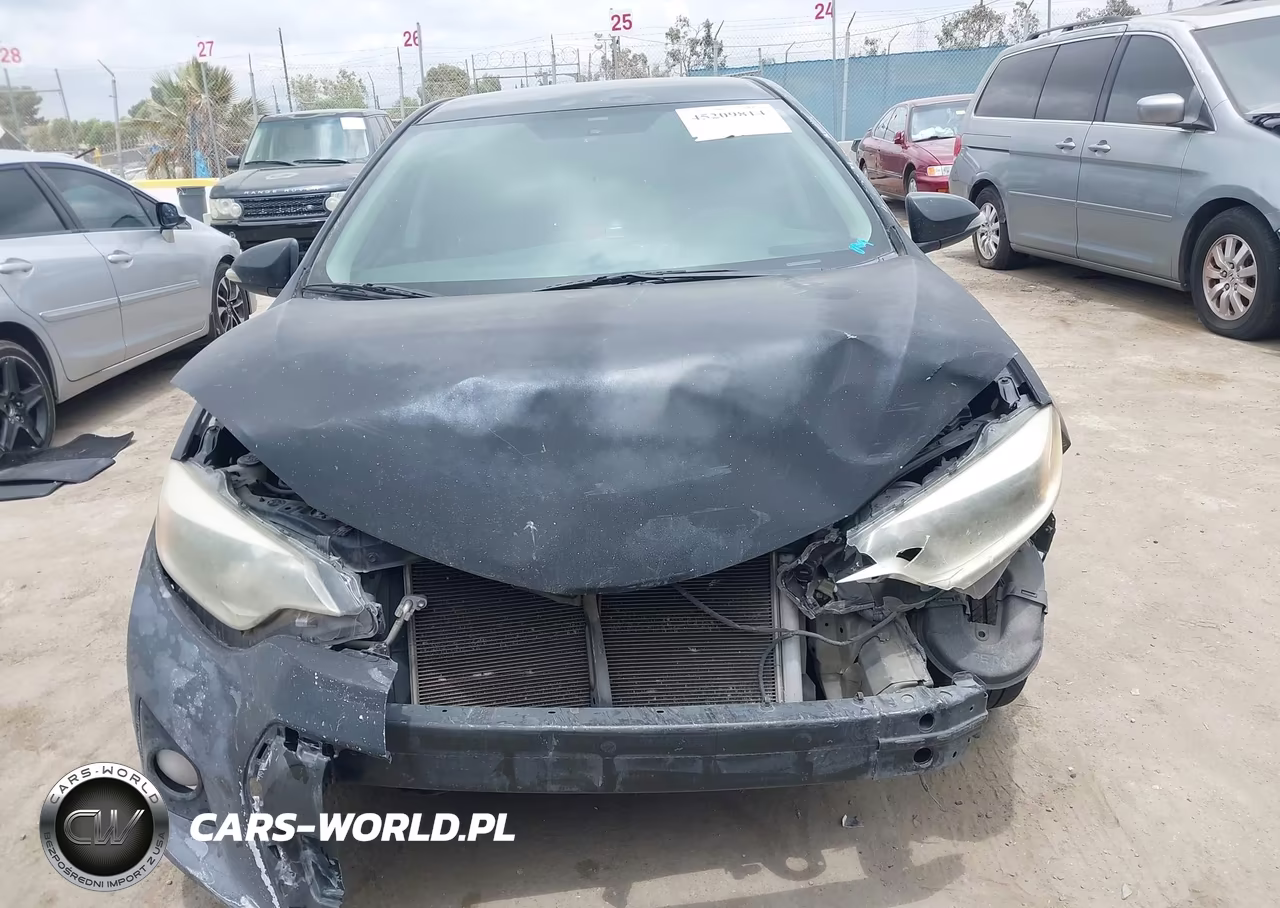 2015 Toyota Corolla S Plus VIN:5YFBURHE0FP334125 - 13