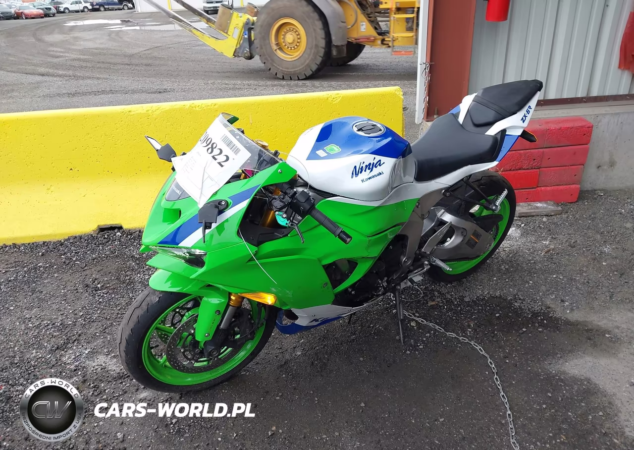 2024 Kawasaki Zx636 K VIN:JKBZXJJ14RA005084 - 2