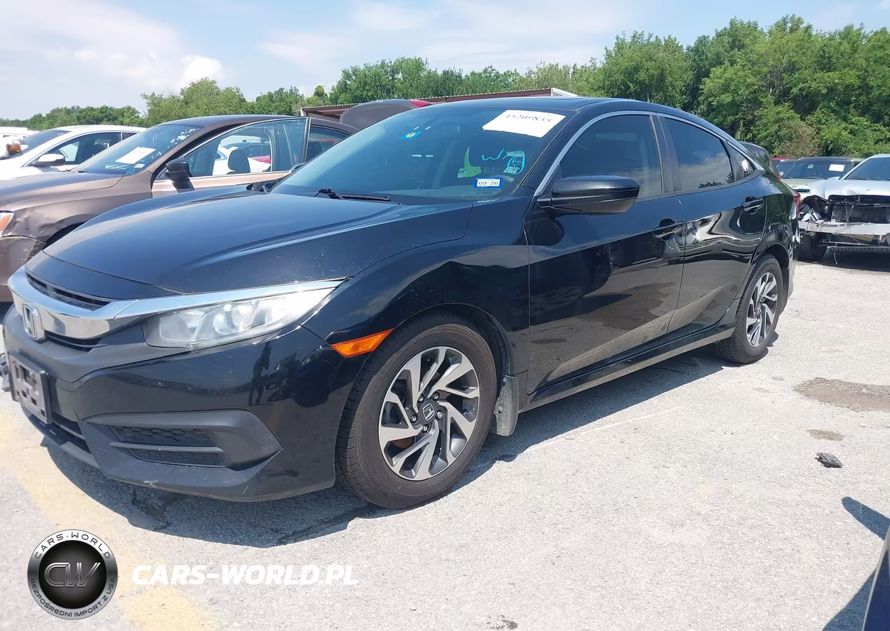 2017 Honda Civic Ex VIN:19XFC2F76HE034996 - 2