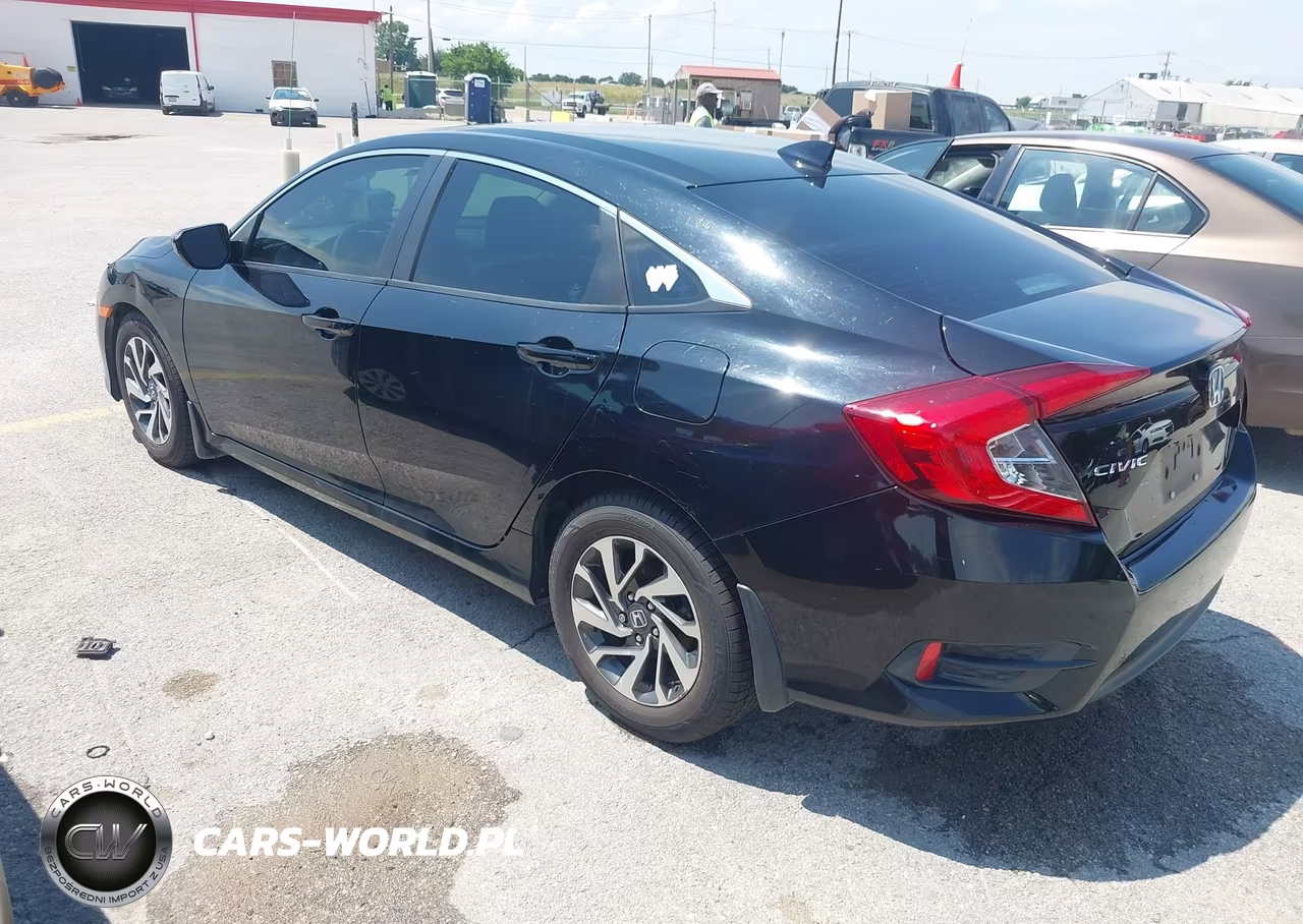 2017 Honda Civic Ex VIN:19XFC2F76HE034996 - 3