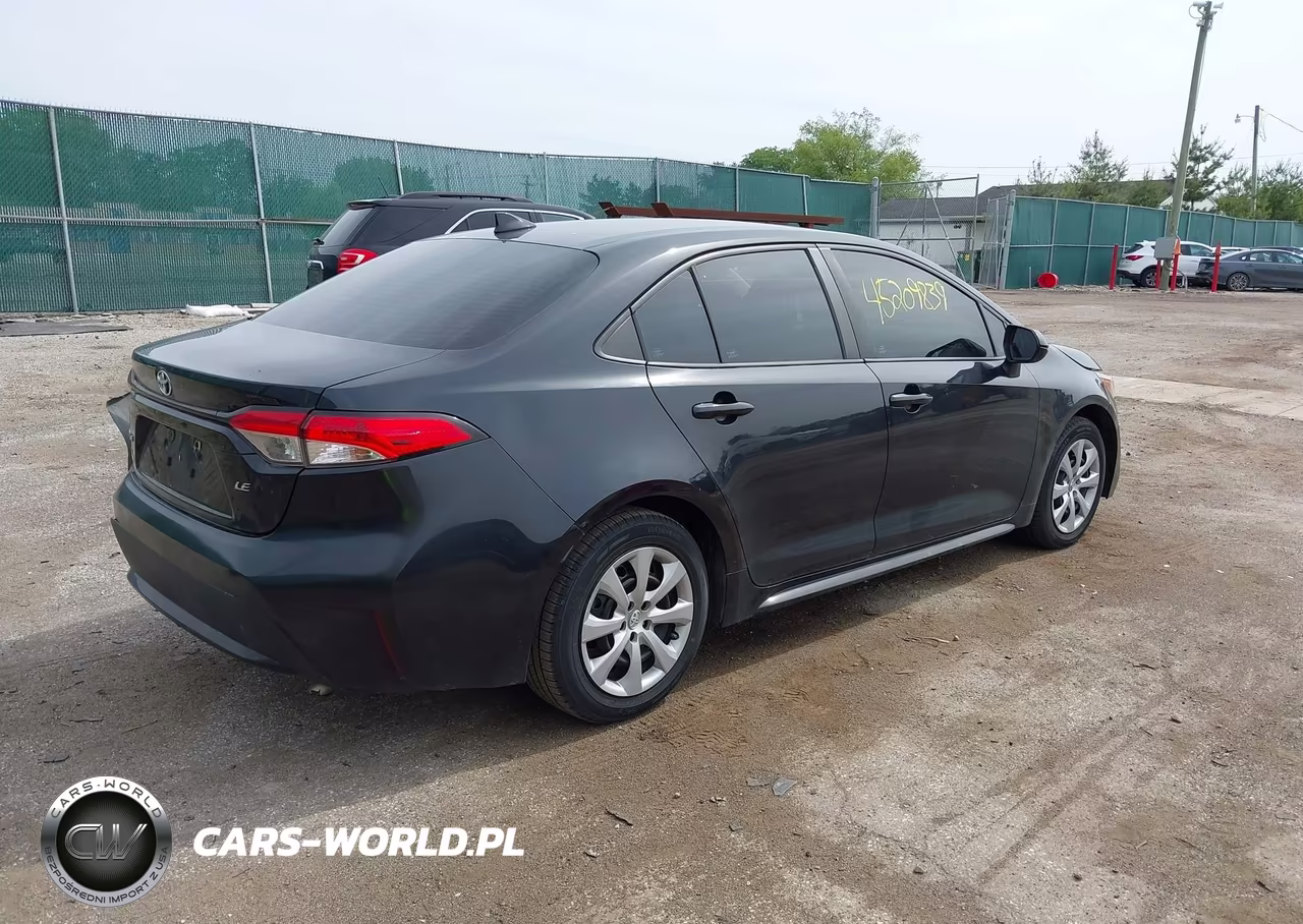 2020 Toyota Corolla Le VIN:5YFEPRAE9LP117148 - 4