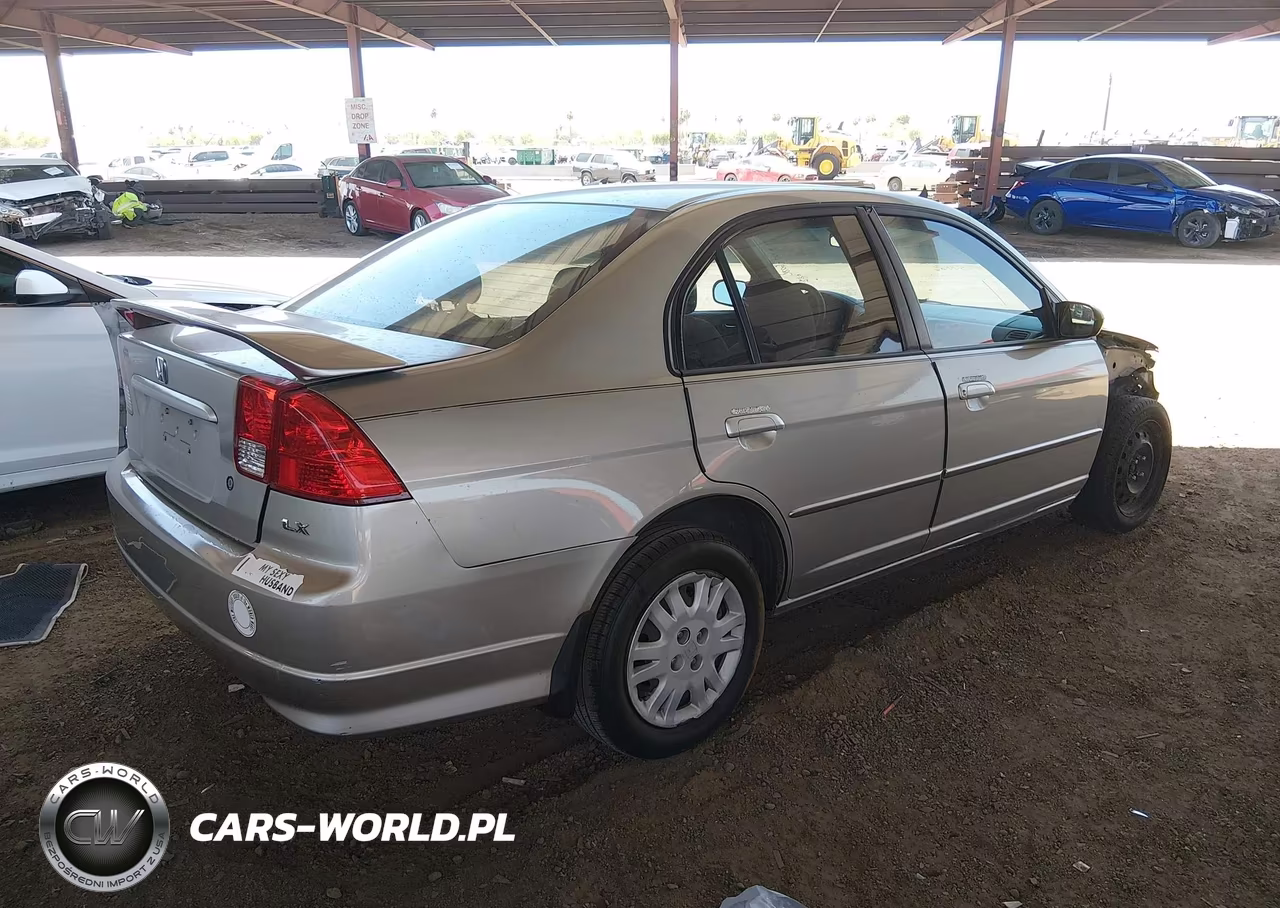 2005 Honda Civic Lx VIN:2HGES16545H591625 - 4