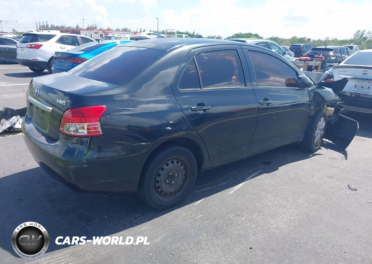 2012 Toyota Yaris VIN:JTDBT4K39C1417677 - 4