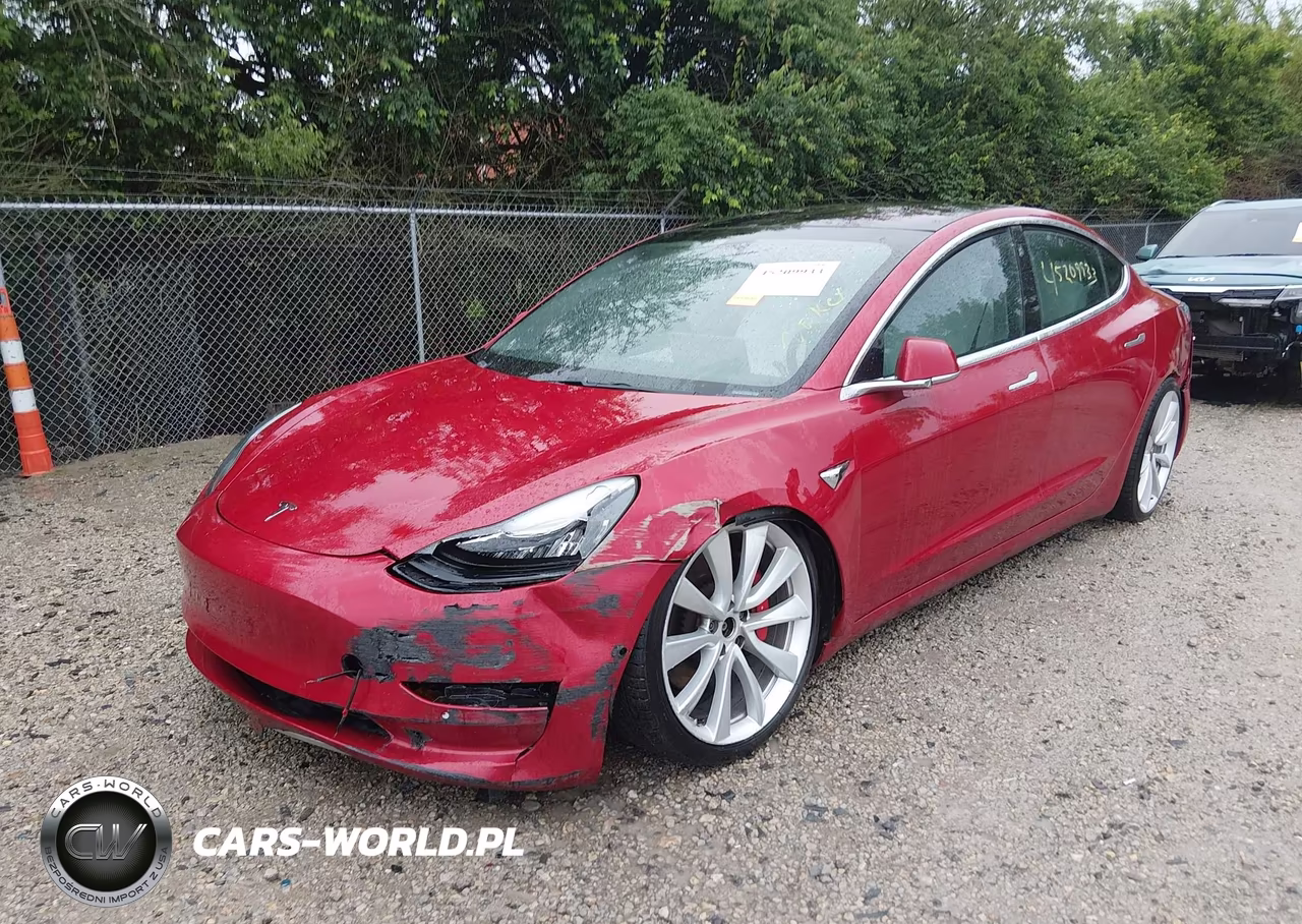 2019 Tesla Model 3 Long Range-Performance VIN:5YJ3E1EB8KF238312 - 2