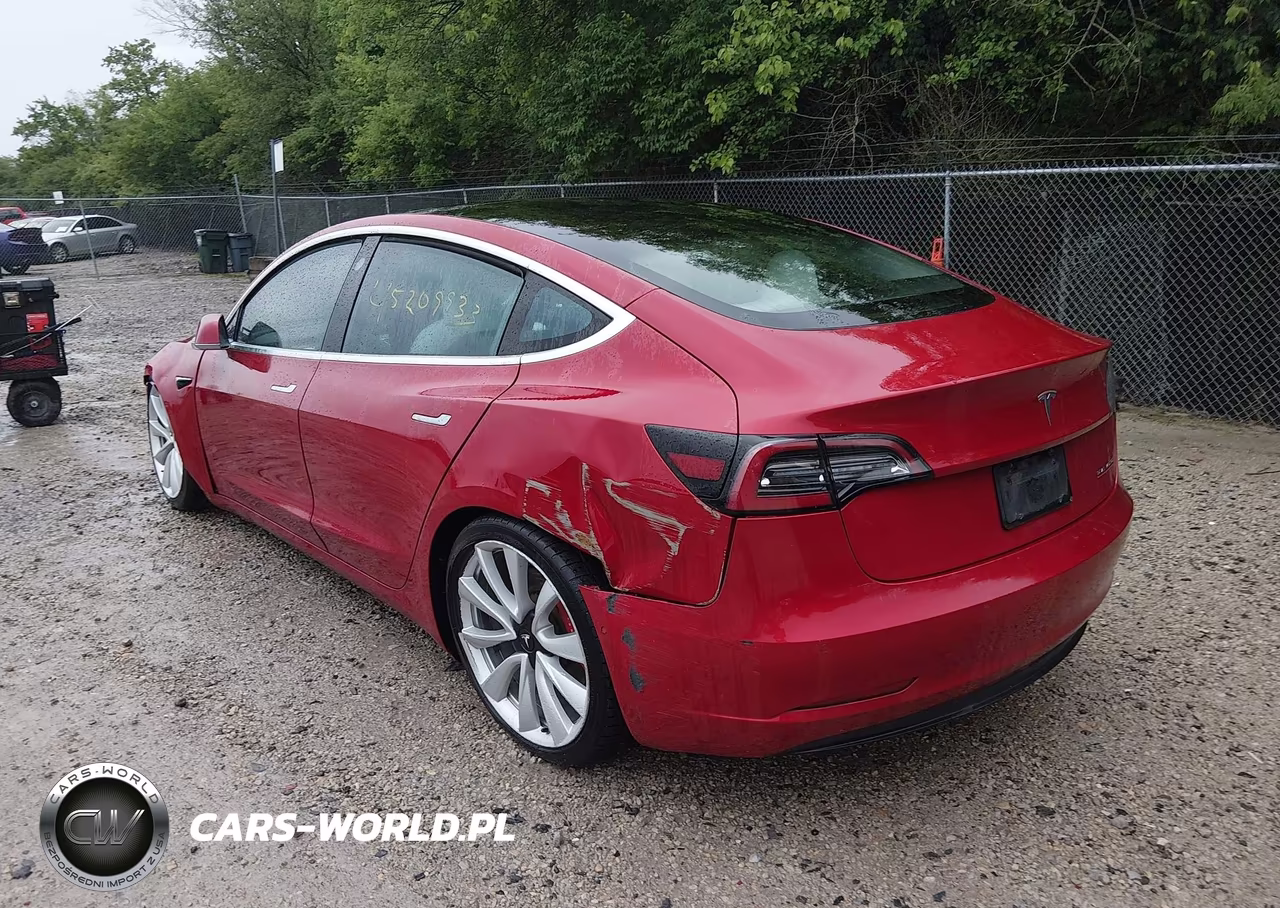 2019 Tesla Model 3 Long Range-Performance VIN:5YJ3E1EB8KF238312 - 3