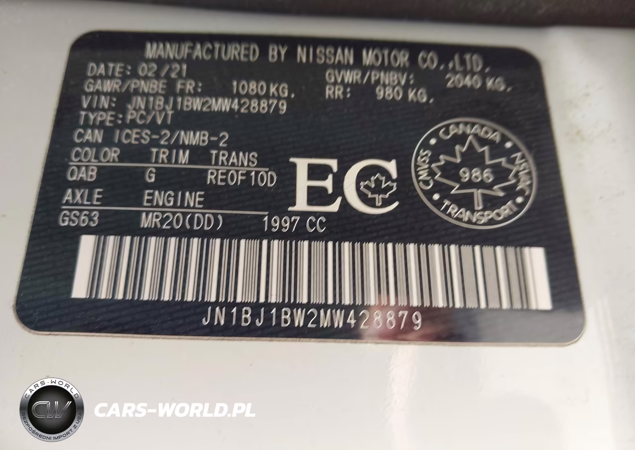 2021 Nissan Rogue Sport Sv Awd Xtronic Cvt VIN:JN1BJ1BW2MW428879 - 9
