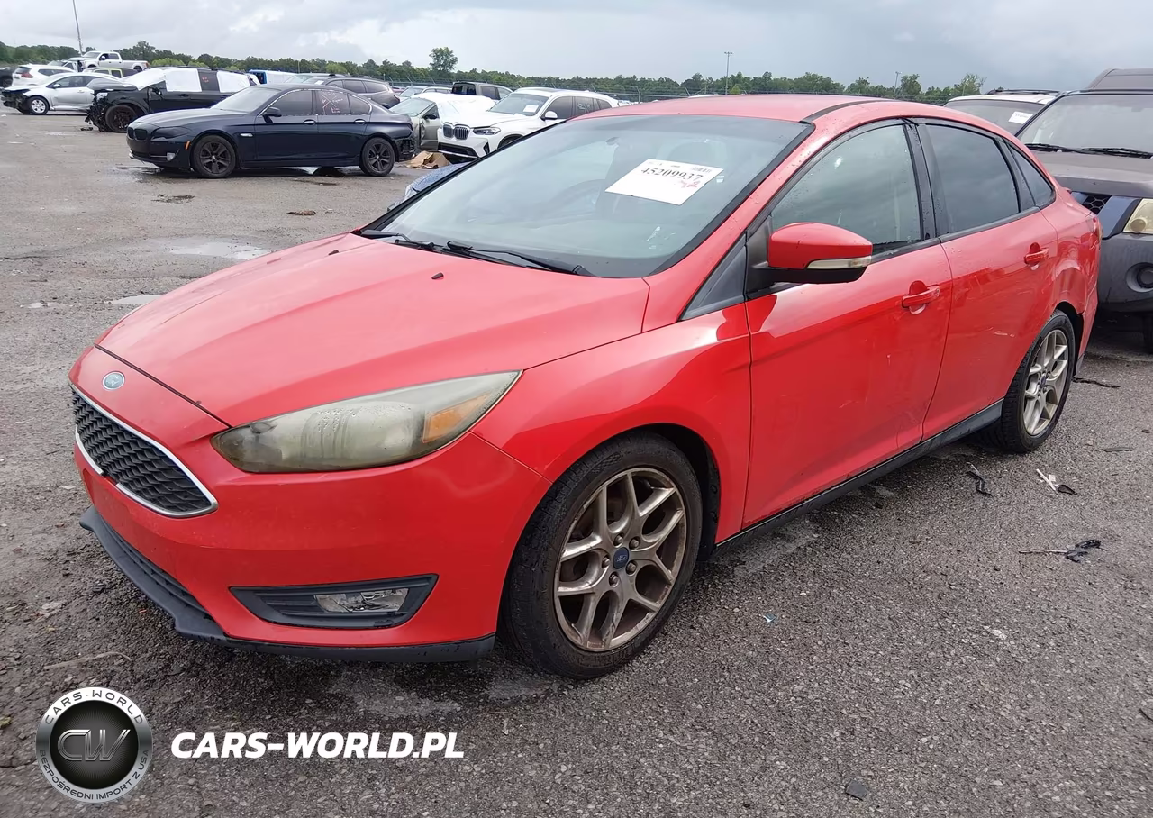 2015 Ford Focus Se VIN:1FADP3F20FL302439 - 2