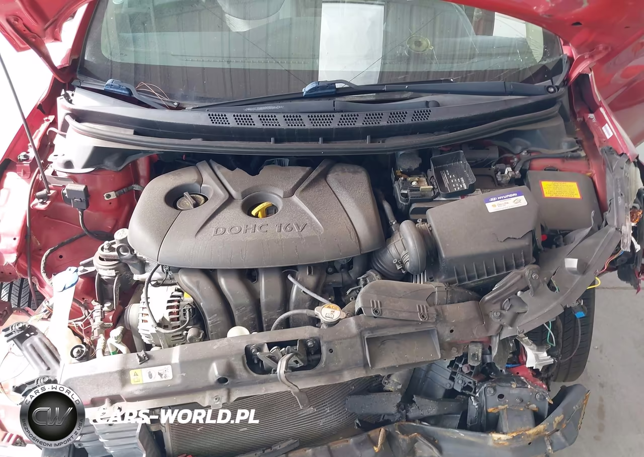 2014 Hyundai Elantra Se VIN:KMHDH4AE5EU146904 - 10