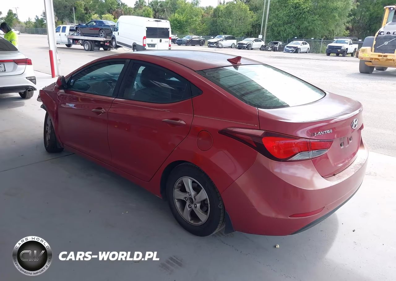 2014 Hyundai Elantra Se VIN:KMHDH4AE5EU146904 - 3