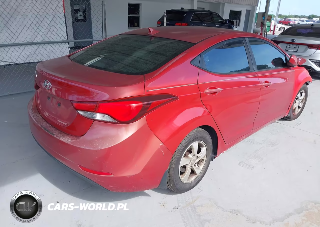 2014 Hyundai Elantra Se VIN:KMHDH4AE5EU146904 - 4