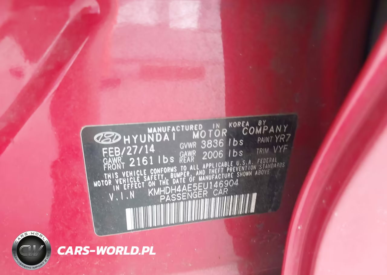 2014 Hyundai Elantra Se VIN:KMHDH4AE5EU146904 - 9