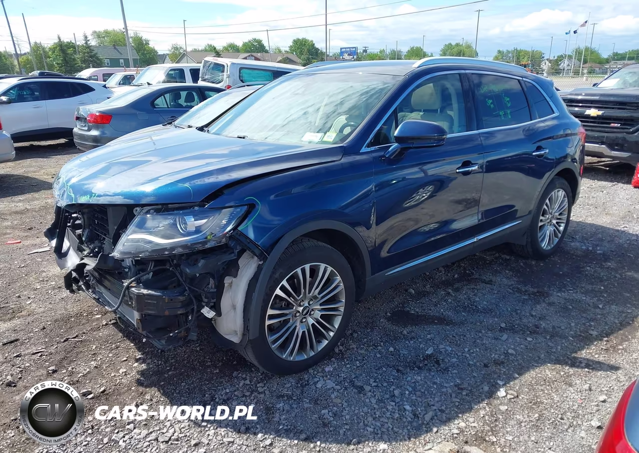 2017 Lincoln Mkx Reserve VIN:2LMPJ8LR7HBL16915 - 2