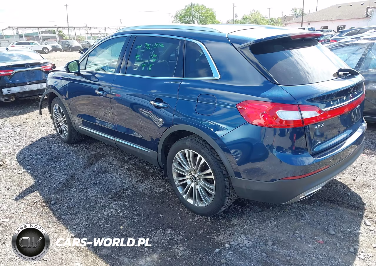 2017 Lincoln Mkx Reserve VIN:2LMPJ8LR7HBL16915 - 3