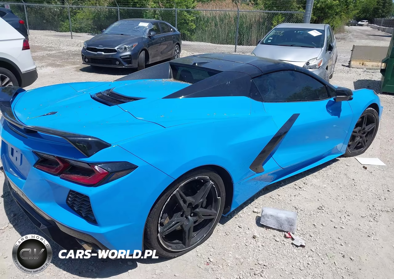 2021 Chevrolet Corvette Stingray Rwd 3Lt VIN:1G1YC3D4XM5122598 - 4