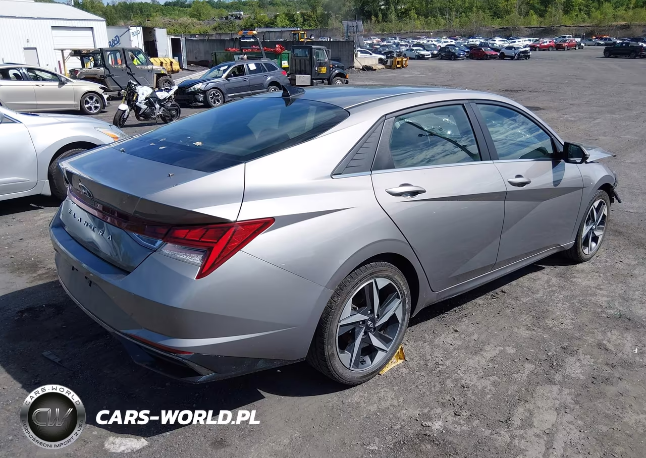 2021 Hyundai Elantra Sel VIN:KMHLN4AG3MU126378 - 4