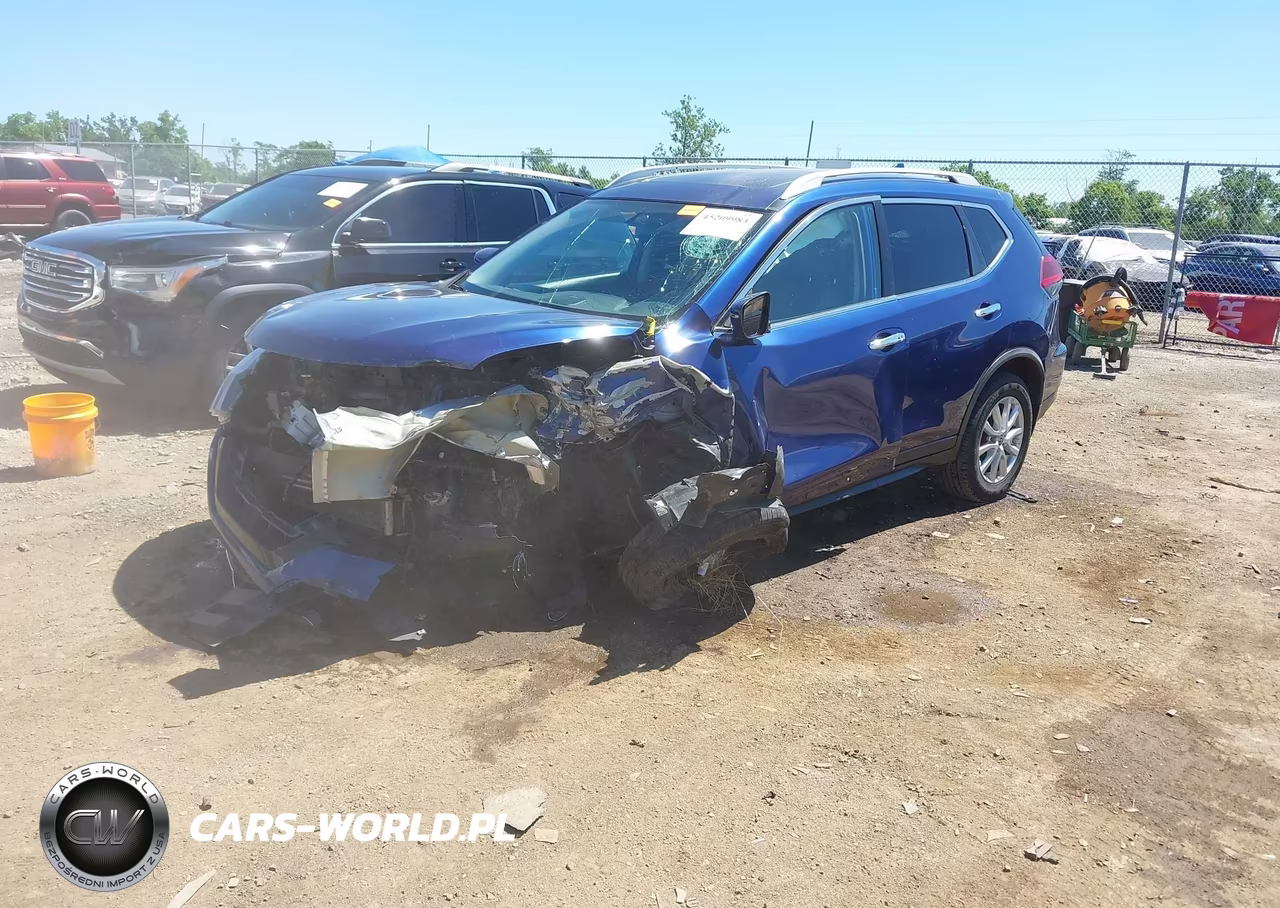 2018 Nissan Rogue Sv VIN:JN8AT2MV2JW347135 - 2