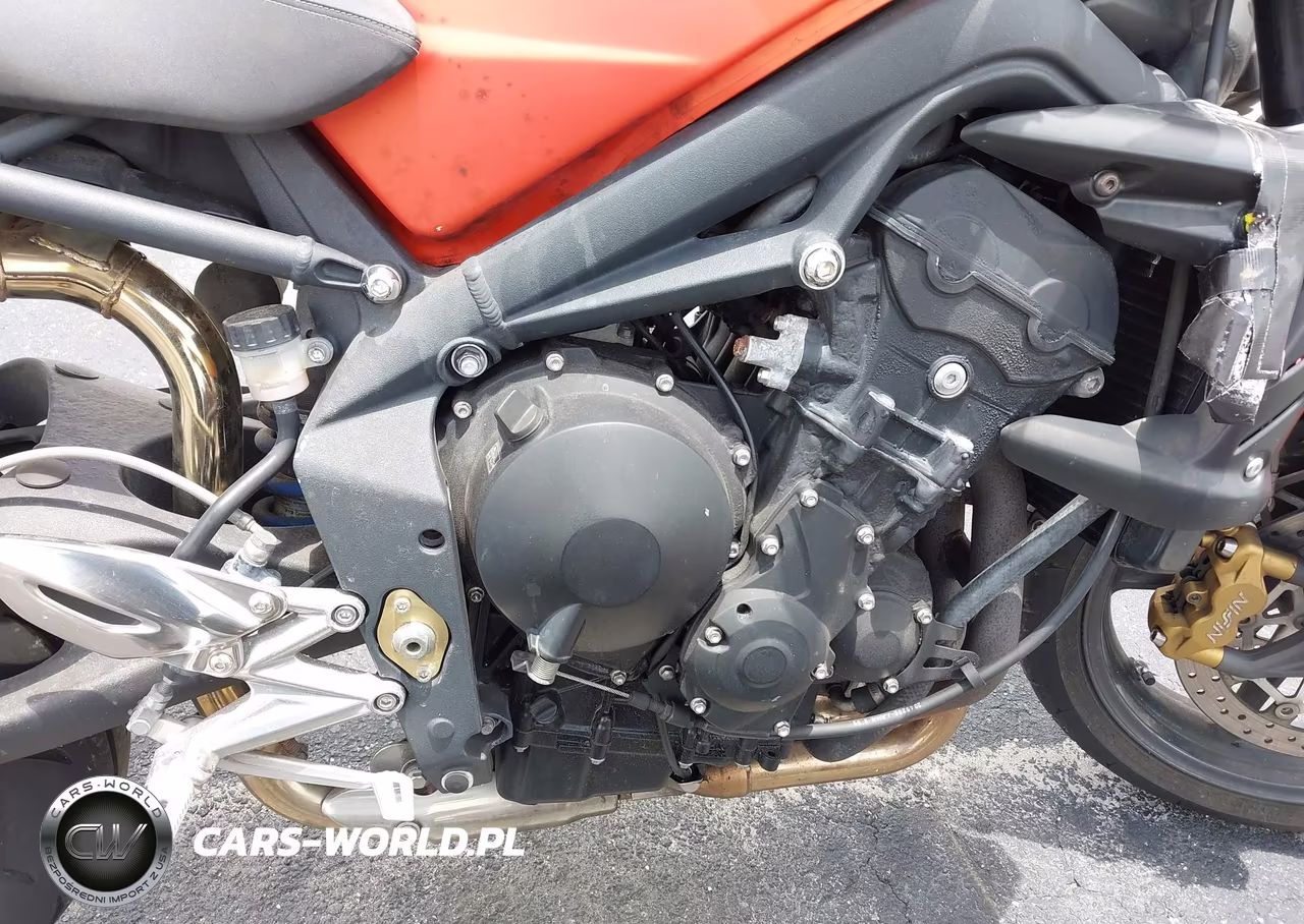 2010 Triumph Motorcycle Street Triple R VIN:SMTD02NE3AJ425260 - 8