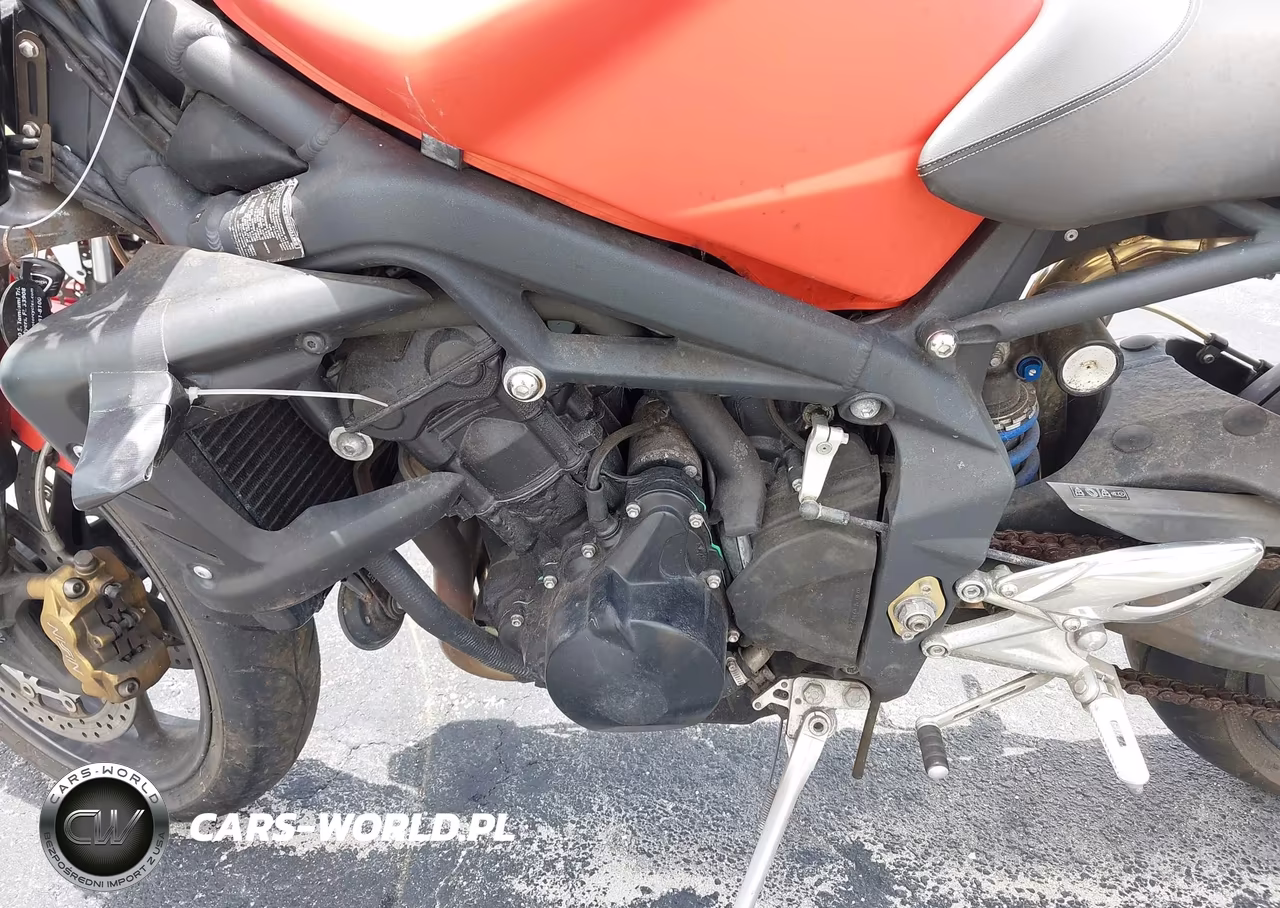 2010 Triumph Motorcycle Street Triple R VIN:SMTD02NE3AJ425260 - 9