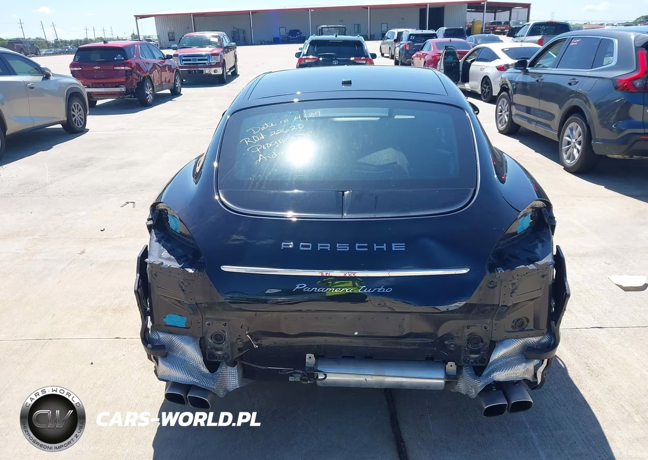 2010 Porsche Panamera Turbo VIN:WP0AC2A77AL090105 - 16