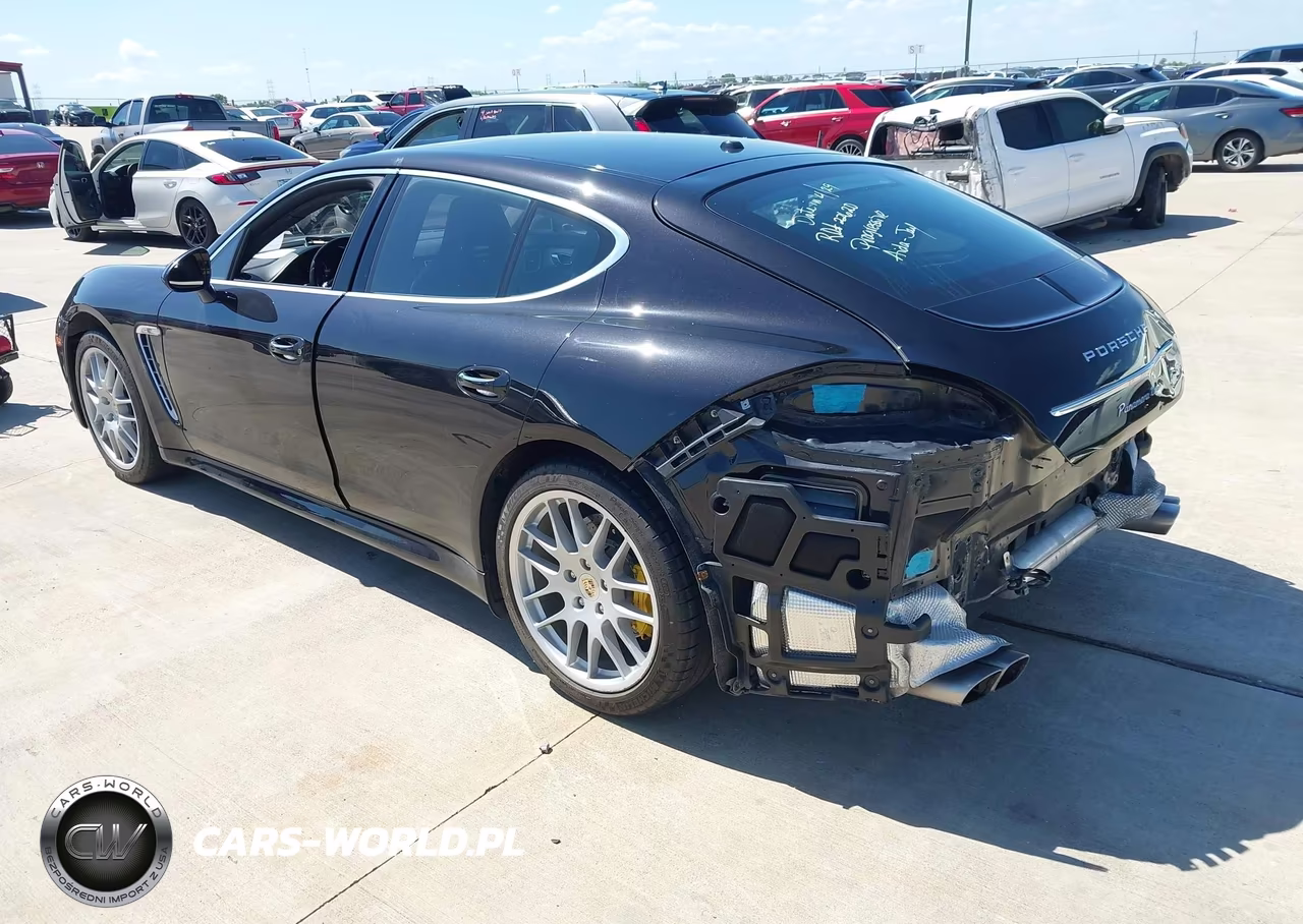 2010 Porsche Panamera Turbo VIN:WP0AC2A77AL090105 - 3
