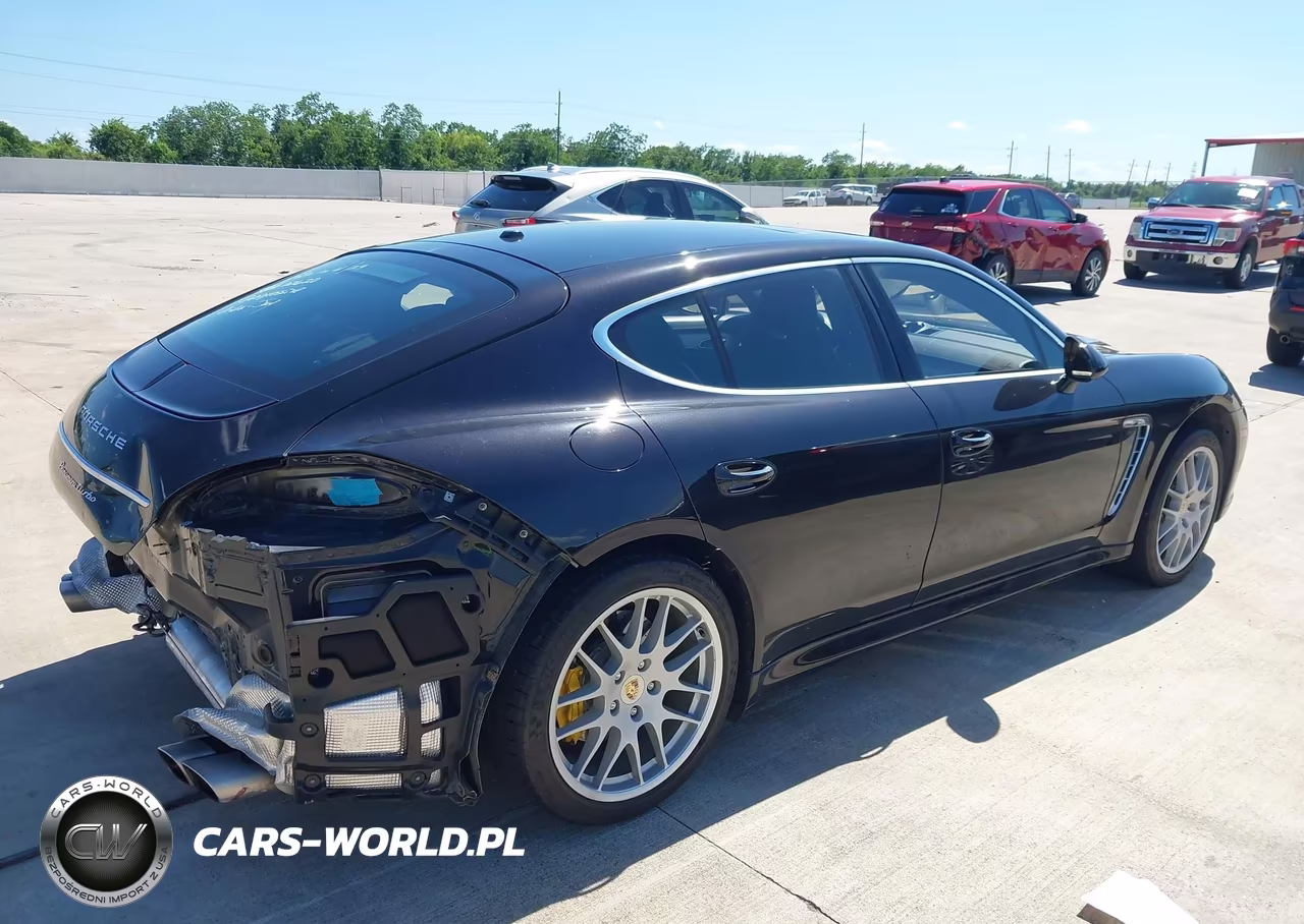 2010 Porsche Panamera Turbo VIN:WP0AC2A77AL090105 - 4