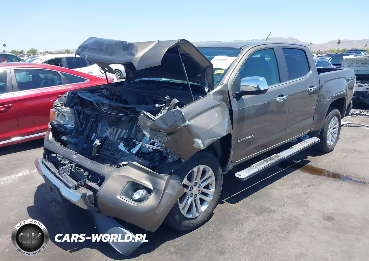 2016 GMC Canyon Slt VIN:1GTG6DE35G1321432 - 2