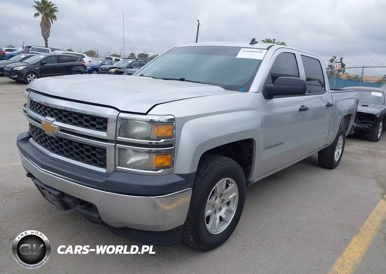 2014 Chevrolet Silverado 1500 Work Truck 2Wt VIN:3GCUKPEH5EG333137 - 2