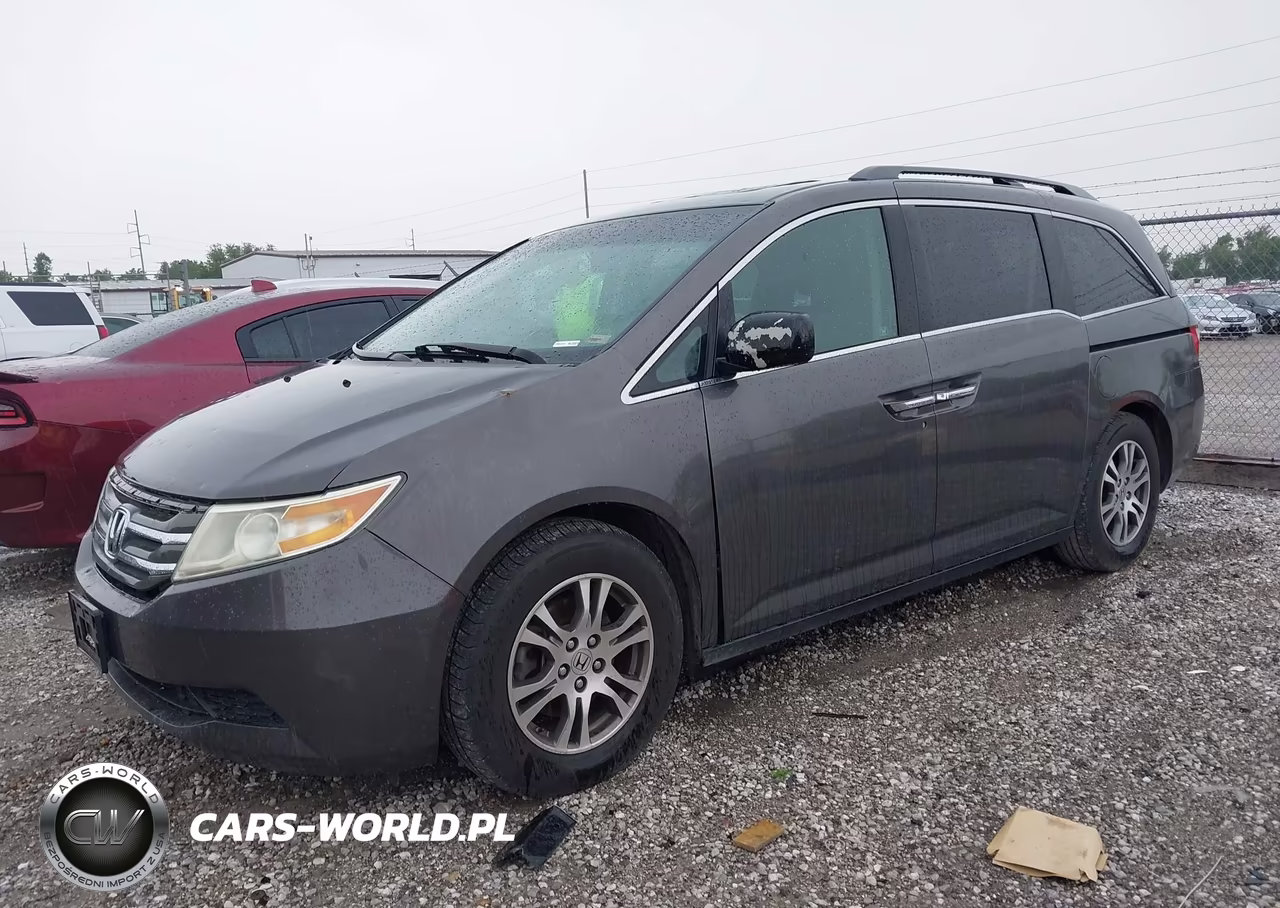 2012 Honda Odyssey Ex-L VIN:5FNRL5H62CB144434 - 2