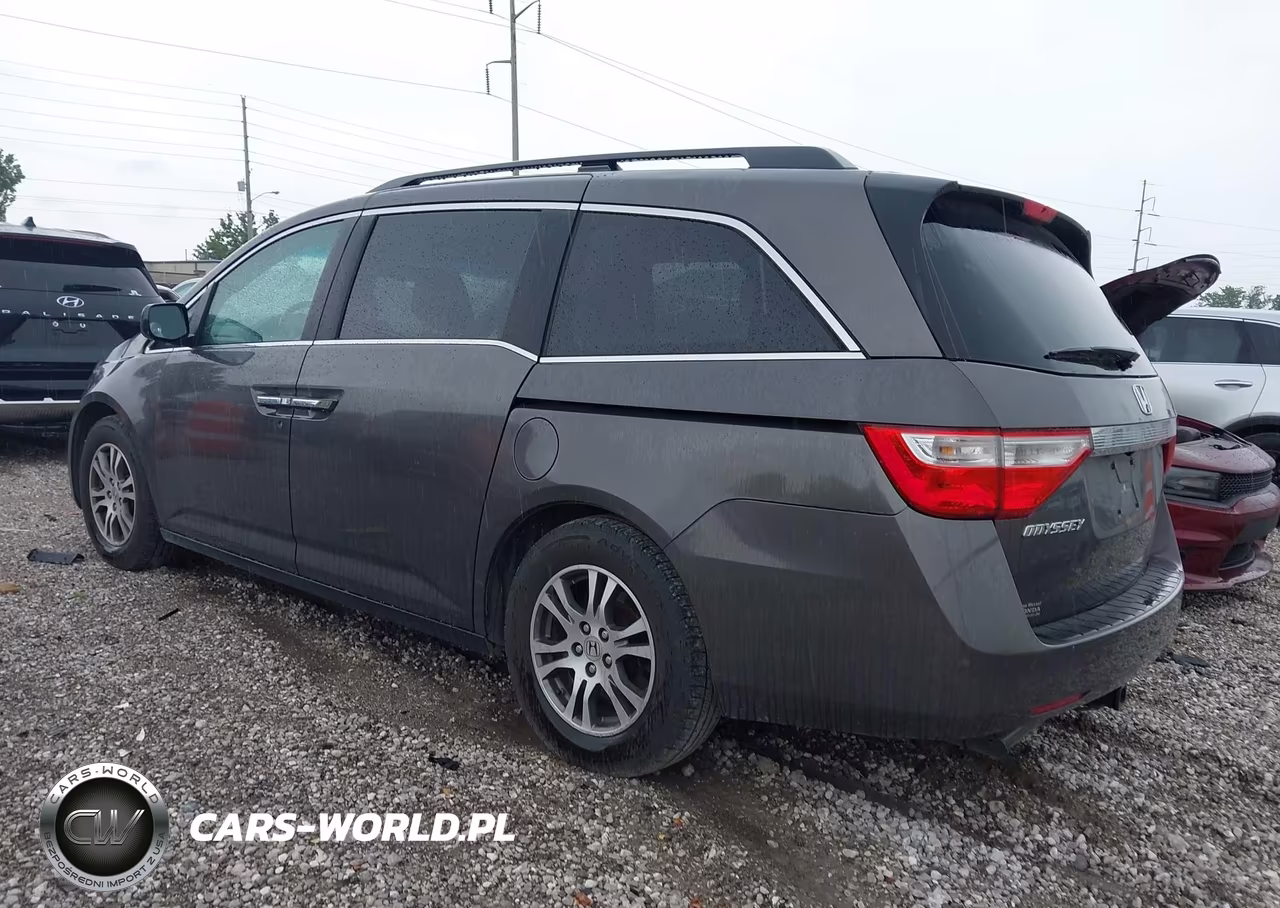 2012 Honda Odyssey Ex-L VIN:5FNRL5H62CB144434 - 3