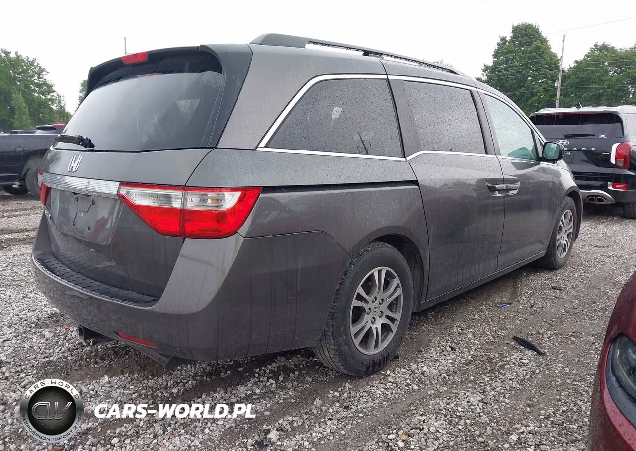 2012 Honda Odyssey Ex-L VIN:5FNRL5H62CB144434 - 4