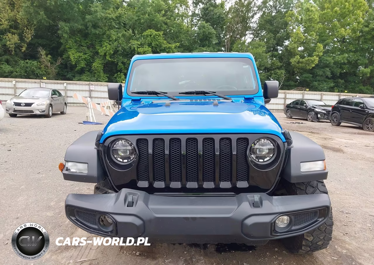 2021 Jeep Wrangler Unlimited Willys 4X4 VIN:1C4HJXDGXMW812800 - 12