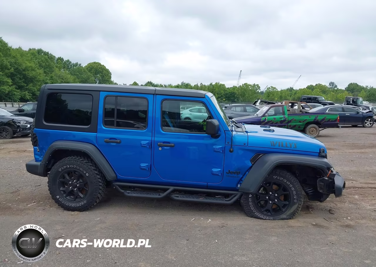 2021 Jeep Wrangler Unlimited Willys 4X4 VIN:1C4HJXDGXMW812800 - 13