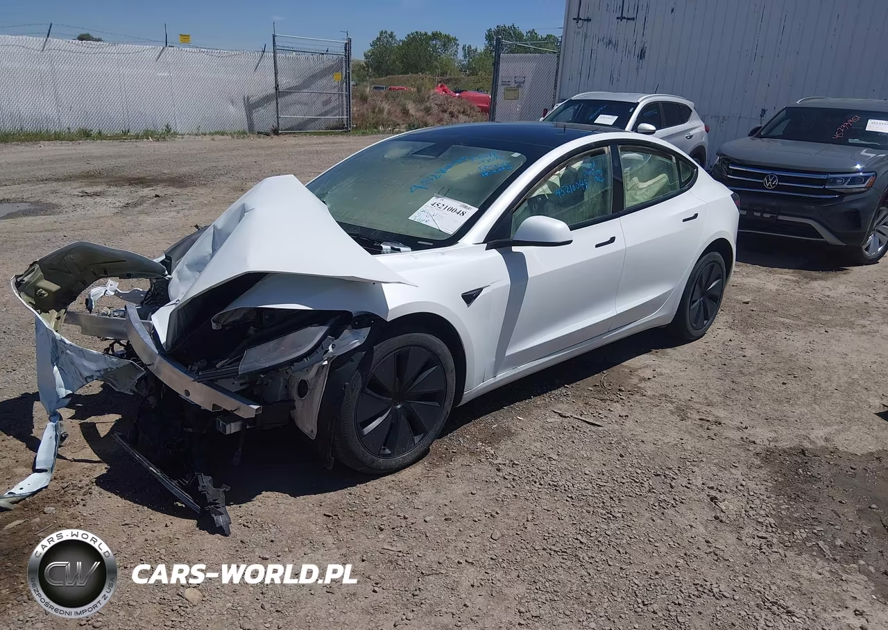 2025 Tesla Model 3 Long Range All-Wheel Drive VIN:5YJ3E1EBXSF021523 - 2
