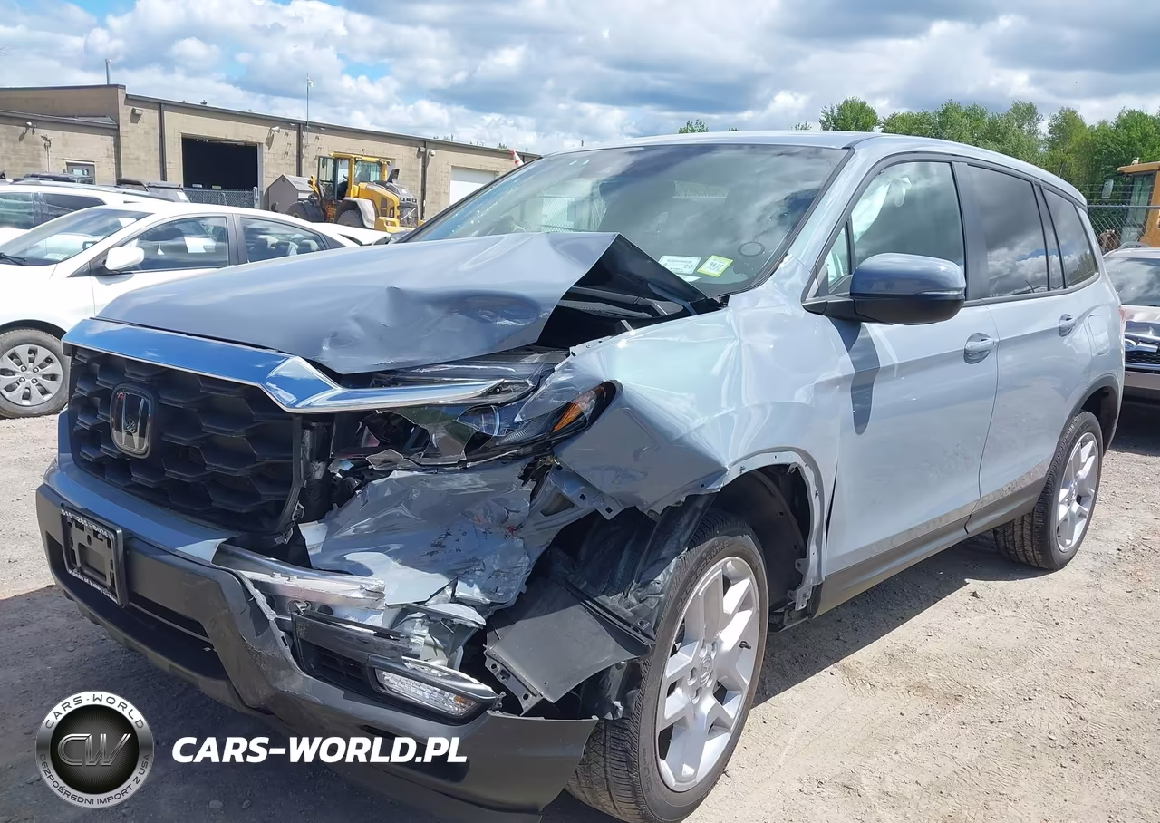 2024 Honda Passport Awd Ex-L VIN:5FNYF8H54RB015065 - 2
