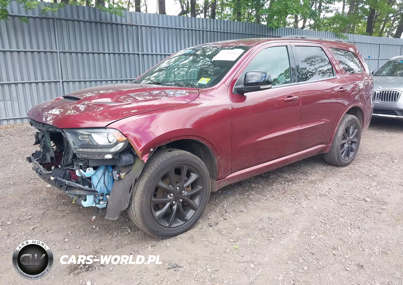 2018 Dodge Durango Gt Awd VIN:1C4RDJDG3JC474646 - 2