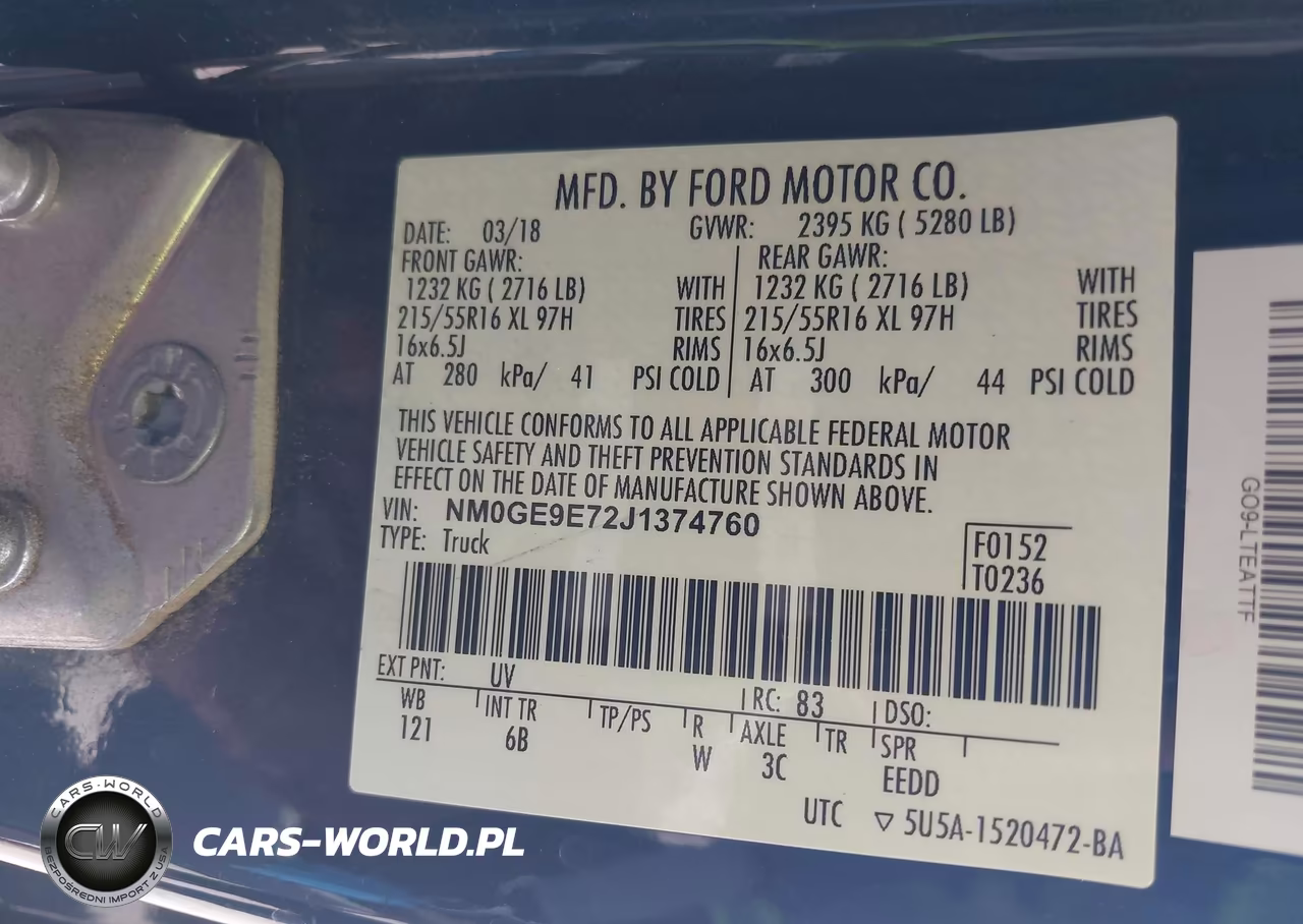 2018 Ford Transit Connect Xl VIN:NM0GE9E72J1374760 - 9
