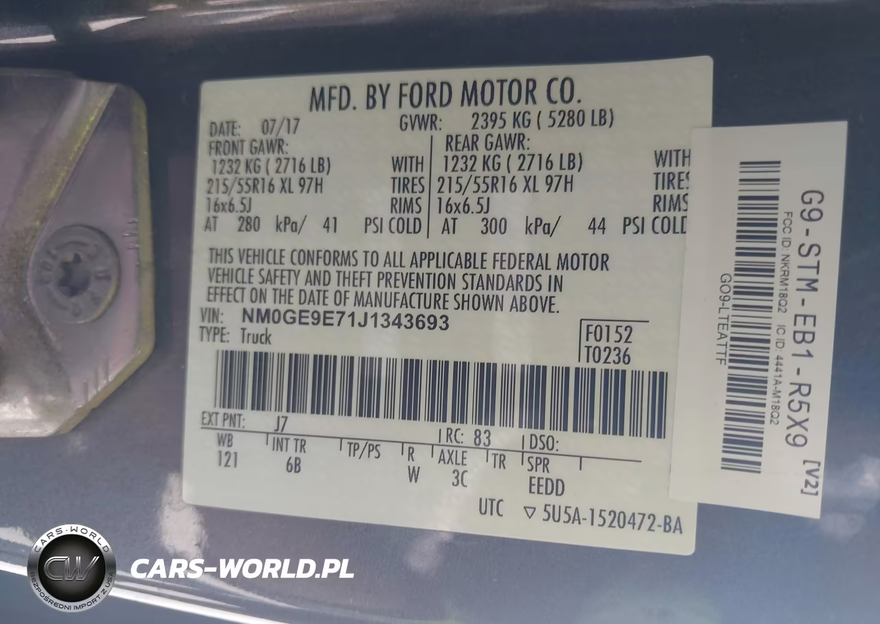 2018 Ford Transit Connect Xl VIN:NM0GE9E71J1343693 - 9