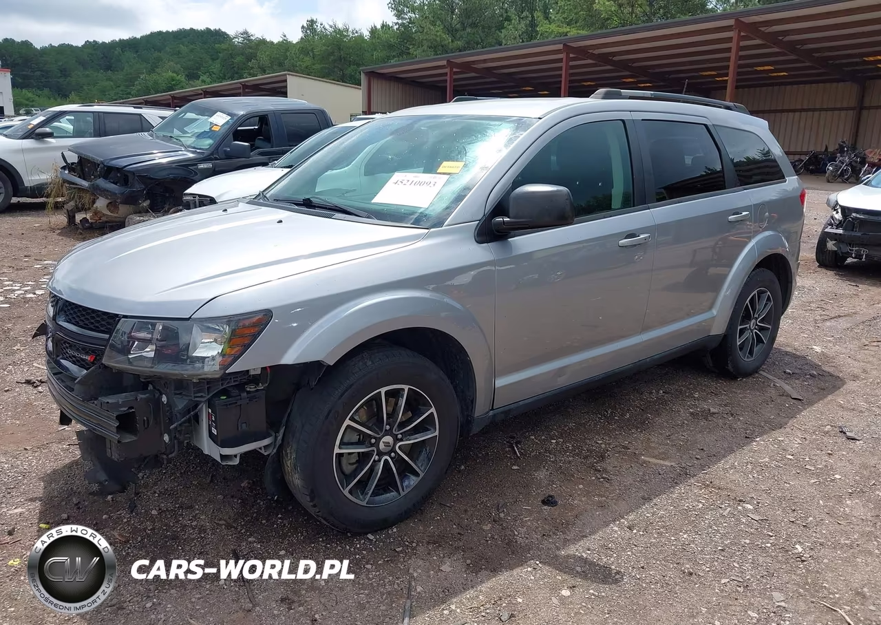 2018 Dodge Journey Se VIN:3C4PDCAB9JT445006 - 2