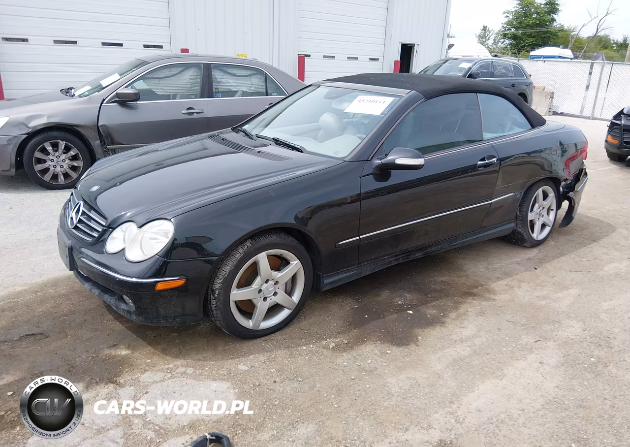 2005 Mercedes-Benz Clk 500 VIN:WDBTK75JX5F128329 - 2