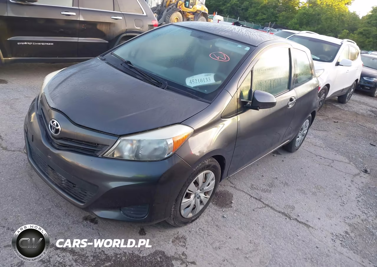 2012 Toyota Yaris Le VIN:JTDJTUD30CD508733 - 2