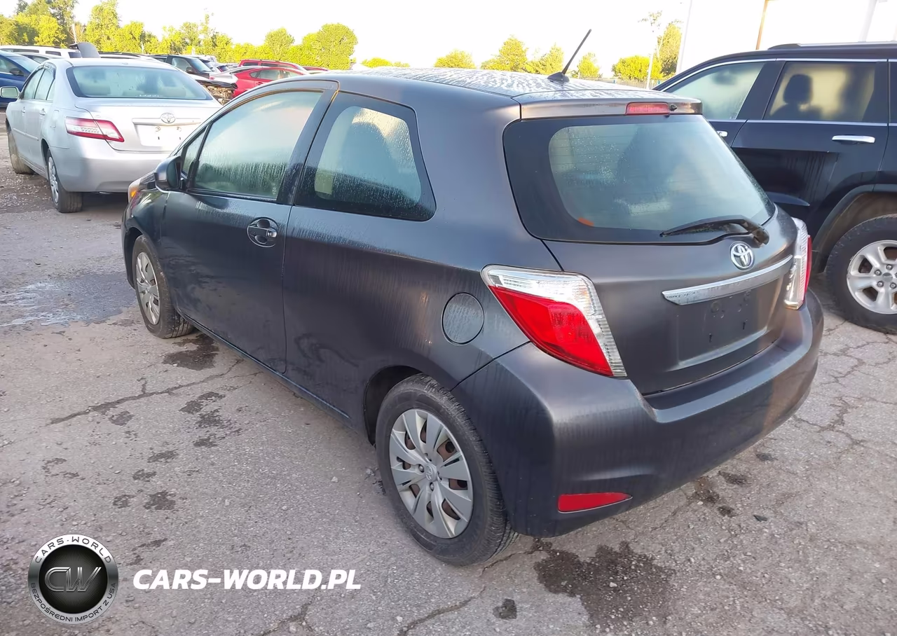 2012 Toyota Yaris Le VIN:JTDJTUD30CD508733 - 3